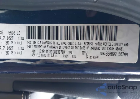 2016 Jeep Cherokee Latitude from USA, damaged, VIN 1C4PJMCS1GW131784